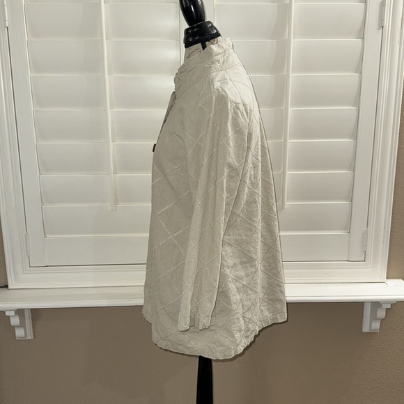 Soft Surroundings Brinley Linen Cotton Button Shirt - Picture 4 of 10